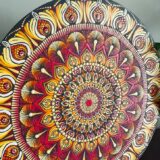 nk lm 10 golden floral mandala art 1
