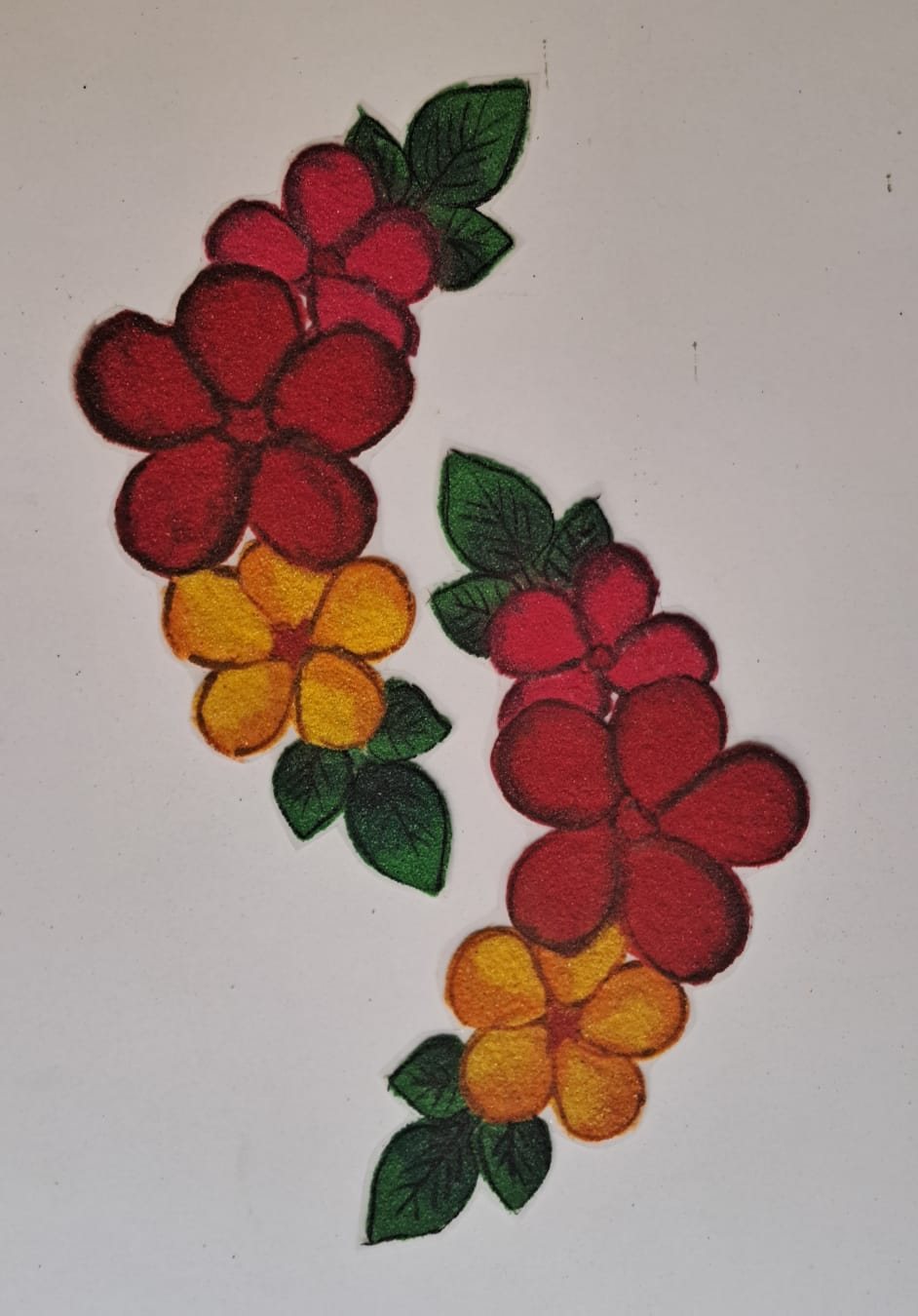 Triple Flower Corner