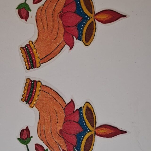 nk rr 04 hands holding lotus diya 1
