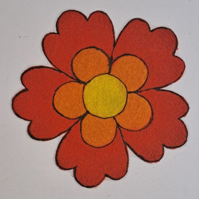 nk rr 09 vibrant double layer flower rangoli l 1